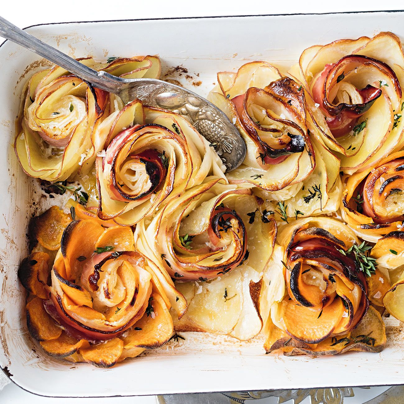 Potato Roses 
