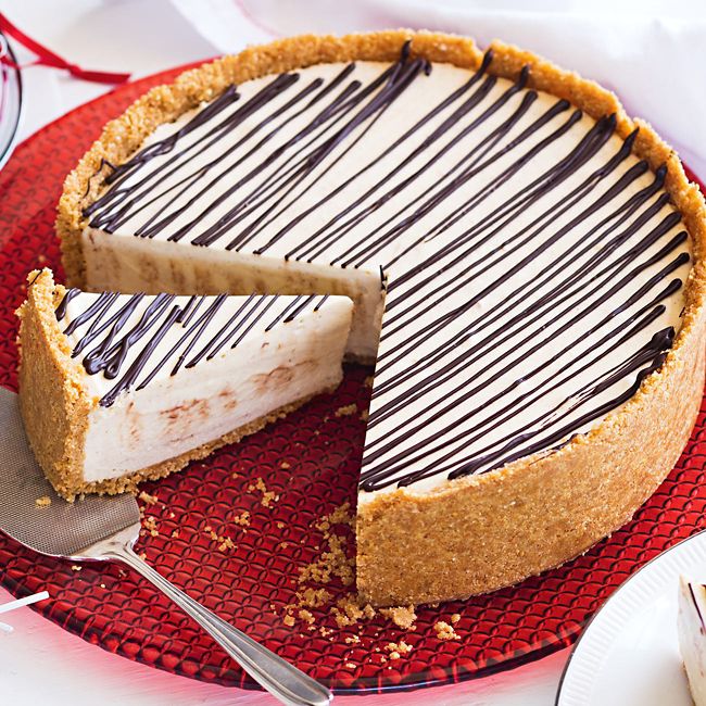 Spiced Gingerbread & White Choc Cheesecake