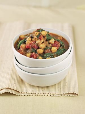 Chickpea & Spinach Curry