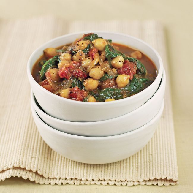Chickpea & Spinach Curry