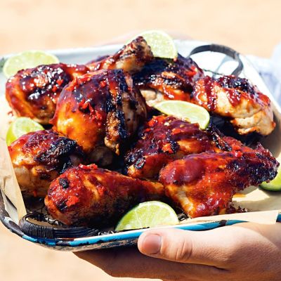 Beer-Brined Chicken With Barbecue Sauce