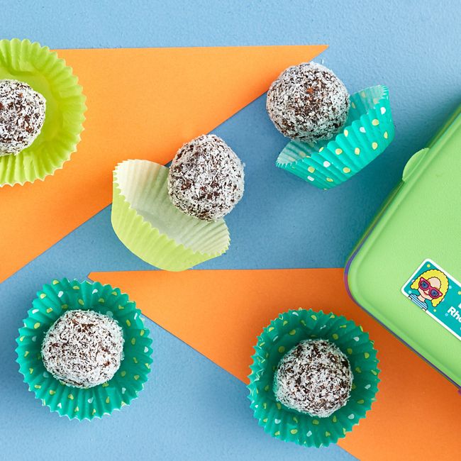 Choc, Date & Coconut Balls