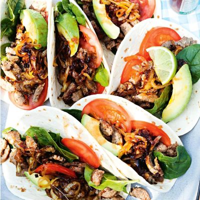 Easy Sausage & Onion Tacos
