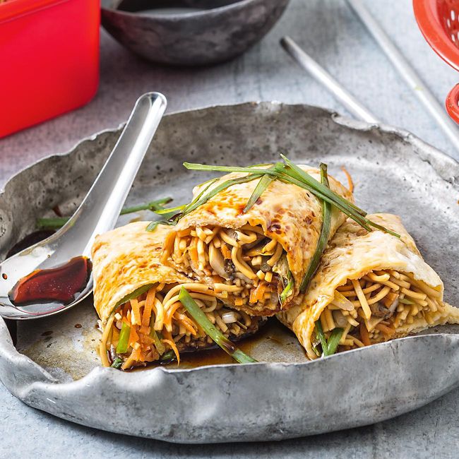 Egg Noodle Rolls