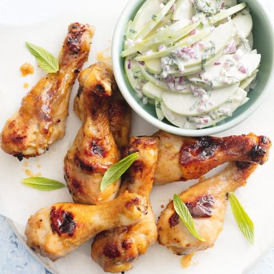 Honey Apple Drumsticks