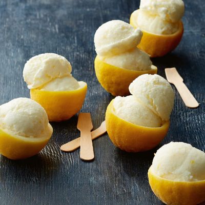 Lemony Frozen Yoghurt