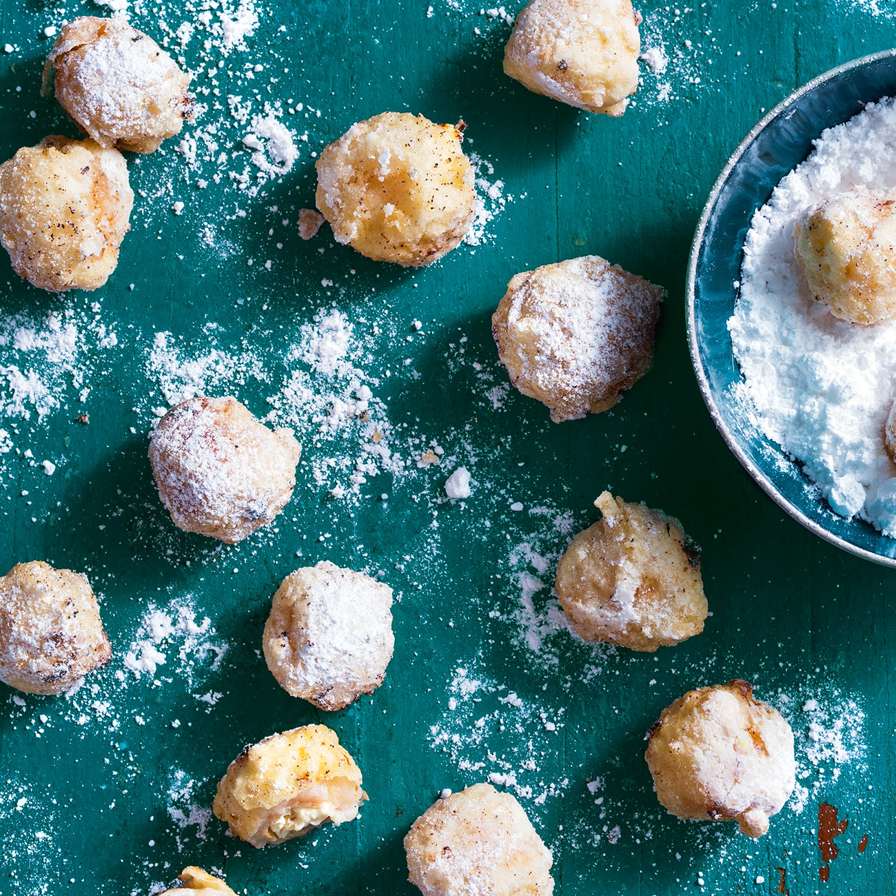 Lychee Fritters