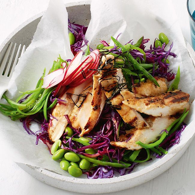 Miso Chicken & Japanese Slaw