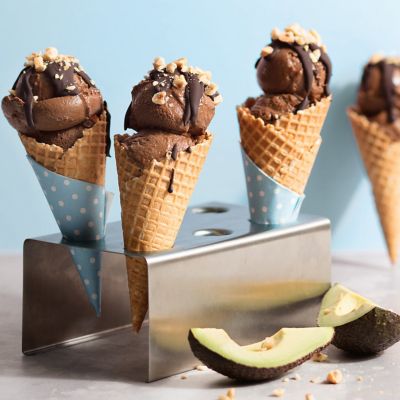 Nut Milk & Avocado Chocolate Ice-Cream