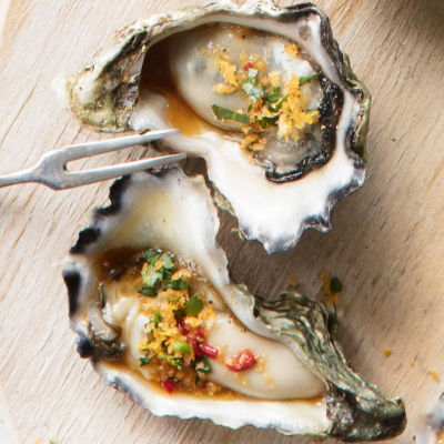 Oysters With Gremolata