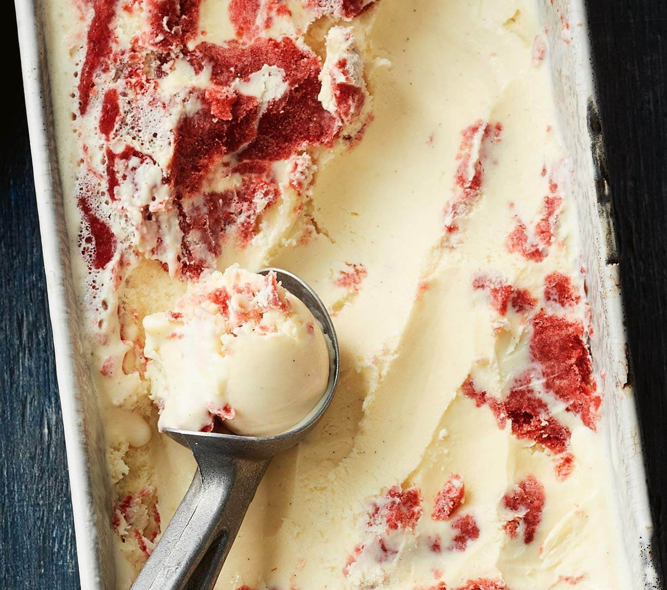 Raspberry ripple ice cream recipe