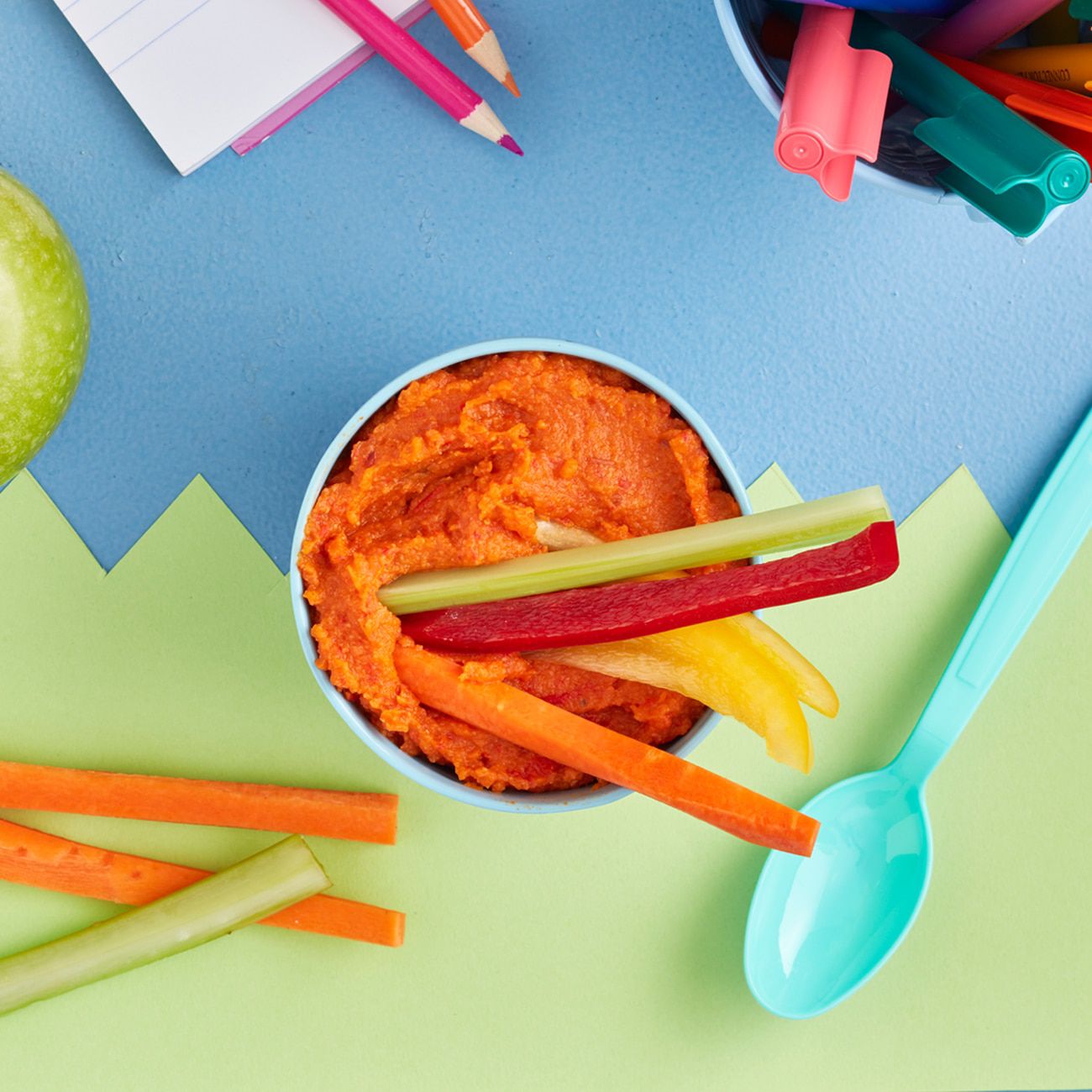 Roast vegetable hummus