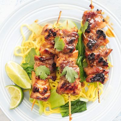 Sambal Chicken Skewers