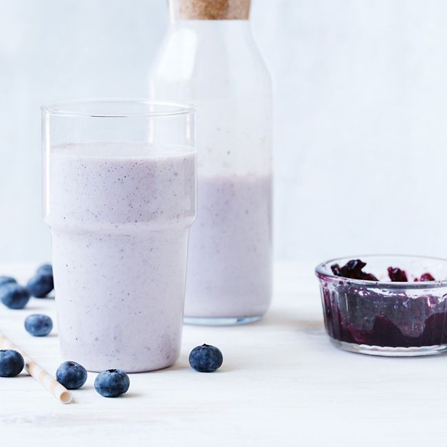 Cranberry & Blueberry Fruit Smoothie