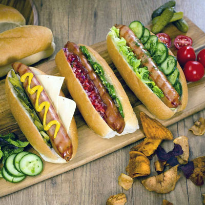 D'orsogna Gourmet Hotdog With Pickle