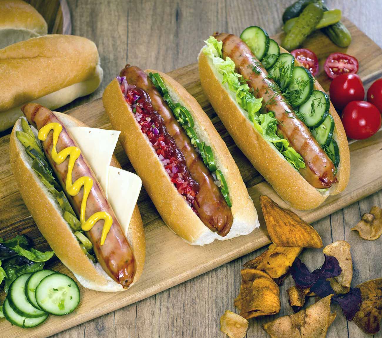 Gourmet Hot Dogs