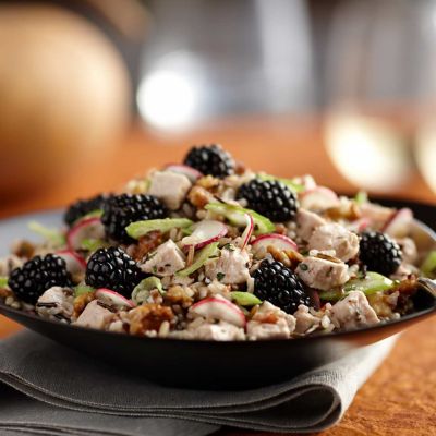 Blackberry Rice Turkey Salad