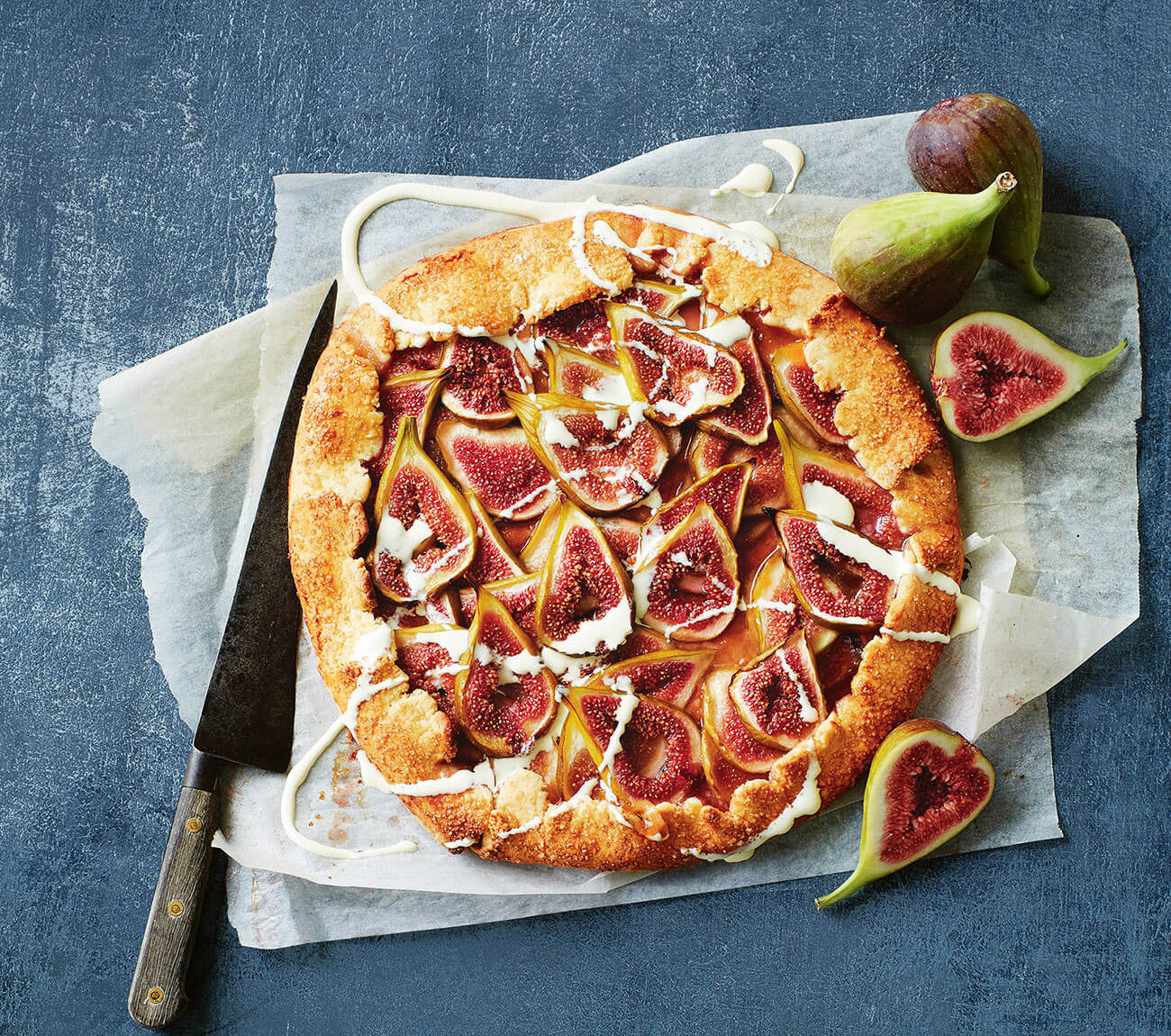 Fresh Fig & Apricot Free-Form Tart Recipe