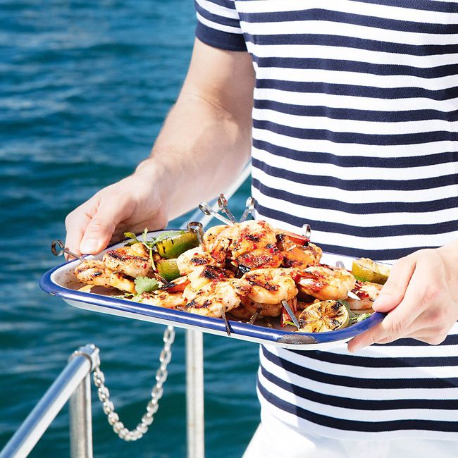 Grilled Sweet & Sour Prawns
