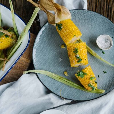 Mulgowie Microwavable Corn Cobbettes In A Garlic & Herb Dressing
