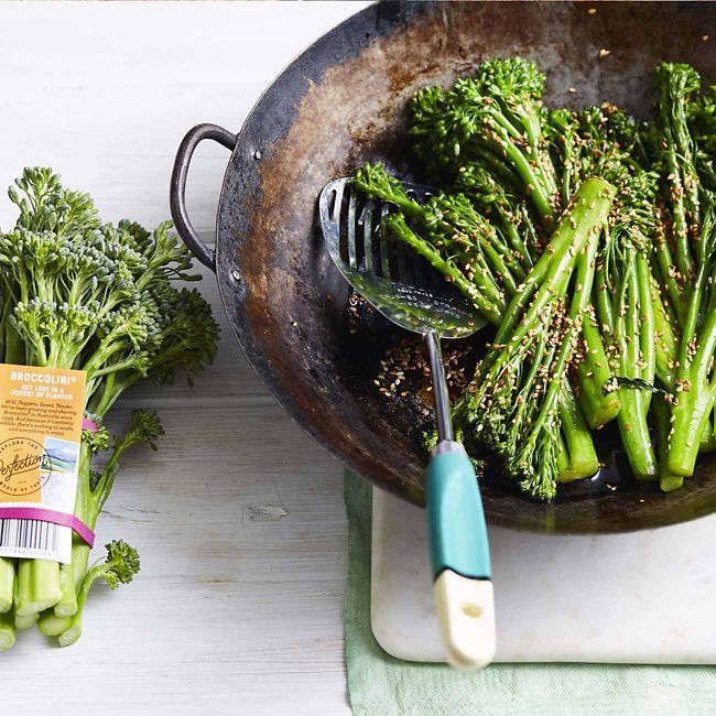 Honey Soy & Sesame Broccolini