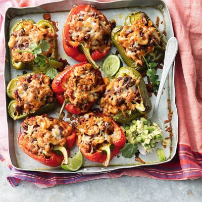 Stuffed Baked Capsicum