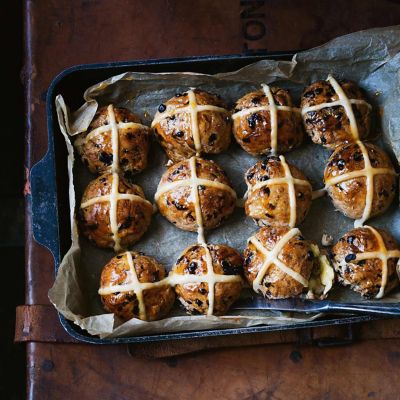Dairy & Egg-Free Hot Cross Buns