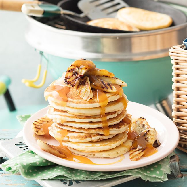 Gluten-Free Banoffee Pancakes