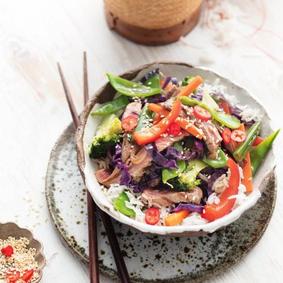 Leftover Beef Stir-Fry