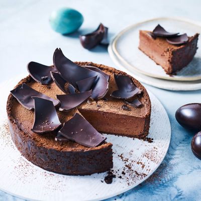 No-Bake Easter Egg Cheesecake