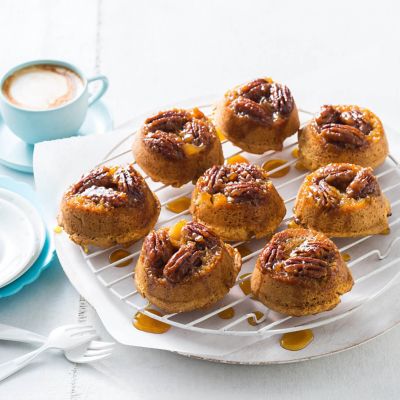 Pear & Syrup Upside-Down Buns