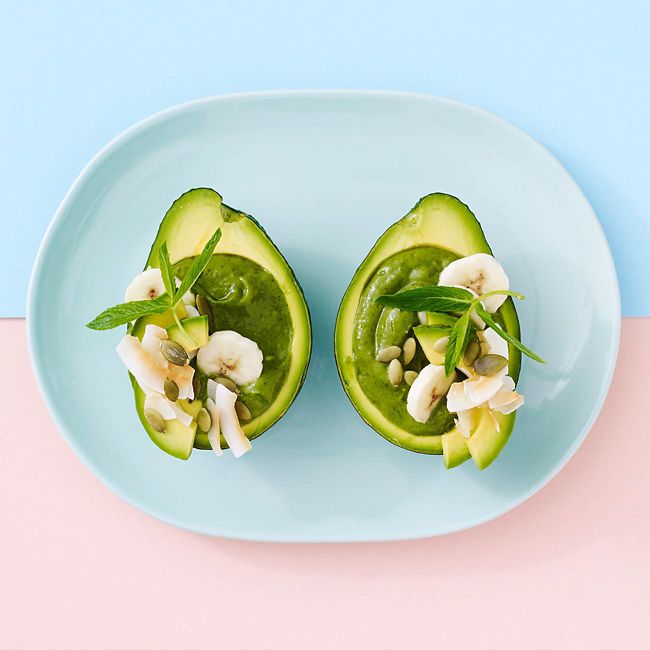 Smoothie Avocado Boat
