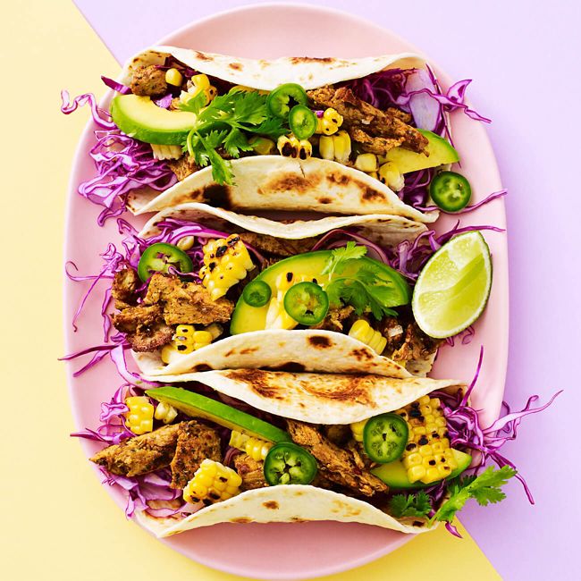 Vegan Chick'n Tacos