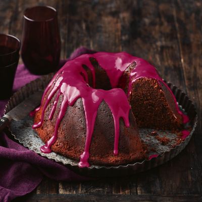 Beetroot Chocolate Cake With Beetroot Glaze