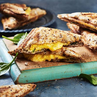 Corn & Egg Jaffles