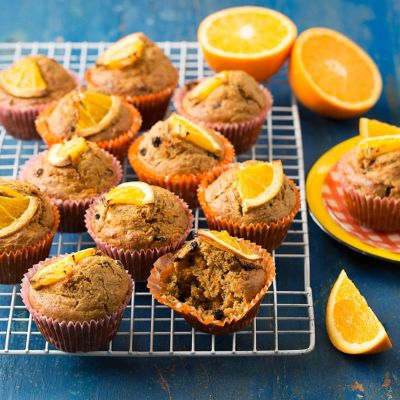 Orange And Carrot Muffins