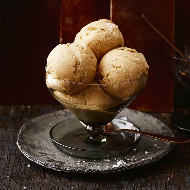 Super-Easy Salted Caramel Ice-Cream