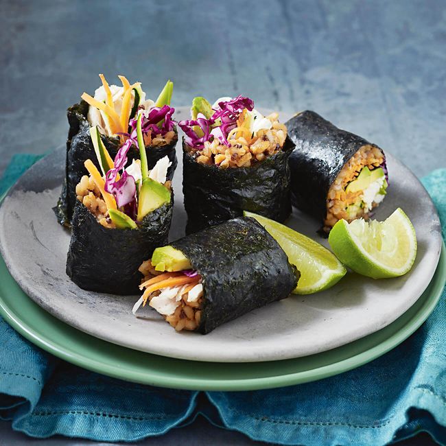 Sushi Rainbow Rolls