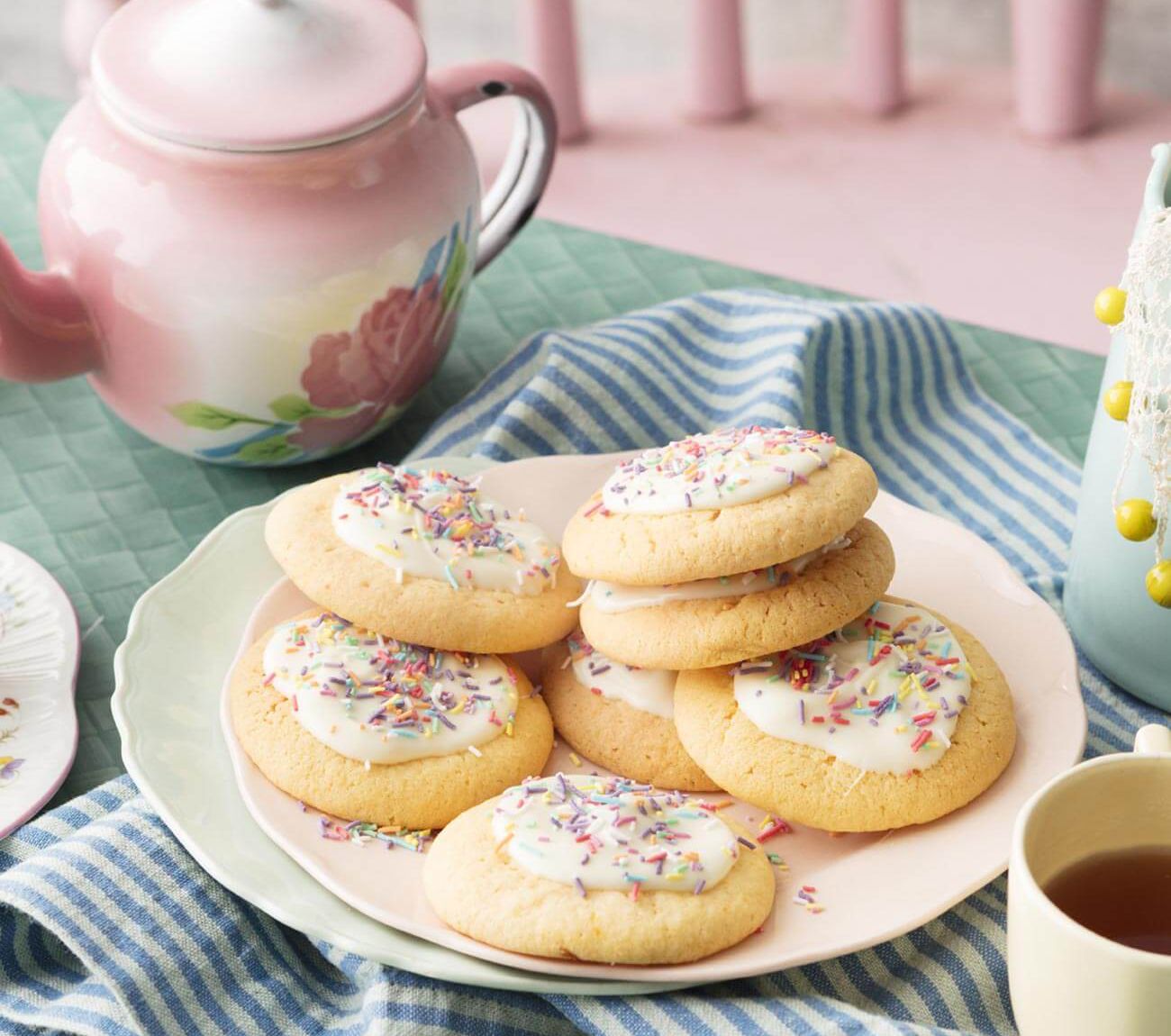 White Chocolate Sprinkle Cookies Recipe | Woolworths