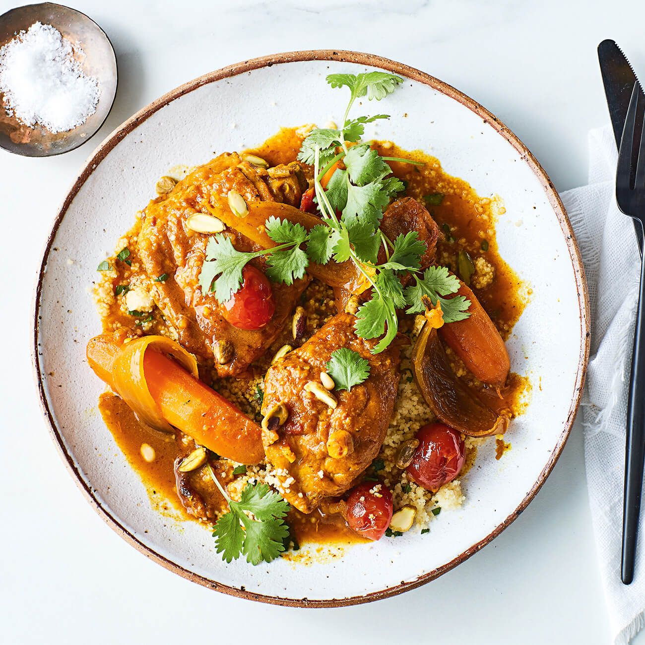 Moroccan chicken tagine