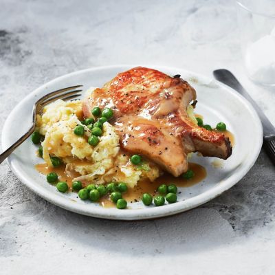 Pork Cutlets In Ginger Beer With Colcannon