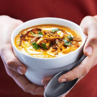 Spiced Moroccan Sweet Potato Soup