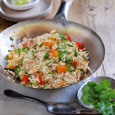 Poh's Warm Rice Salad