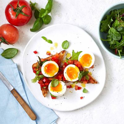 10-Minute Breakfast Bruschetta
