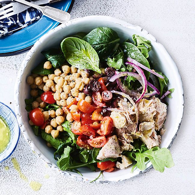 Insalata Di Ceci E Tonno (Chickpea & Tuna Salad)