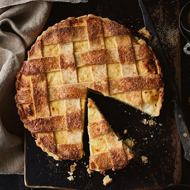 Orange & Ricotta Pie