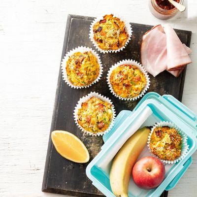 D'Orsogna Premium Honey Ham Off The Bone, Cheese & Zucchini Muffins