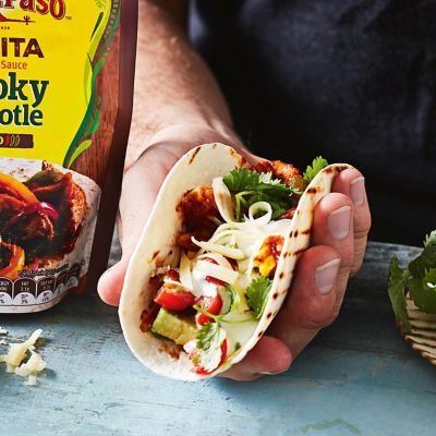 Smoky Chicken & Corn Fajitas