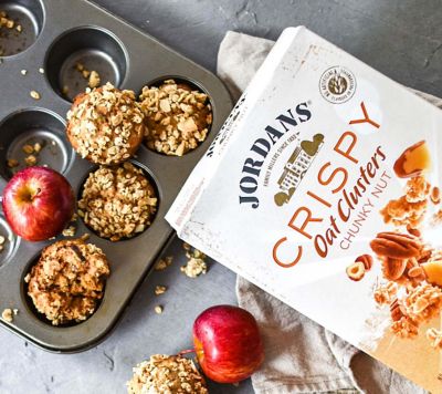 Apple & Oat Cluster Muffins
