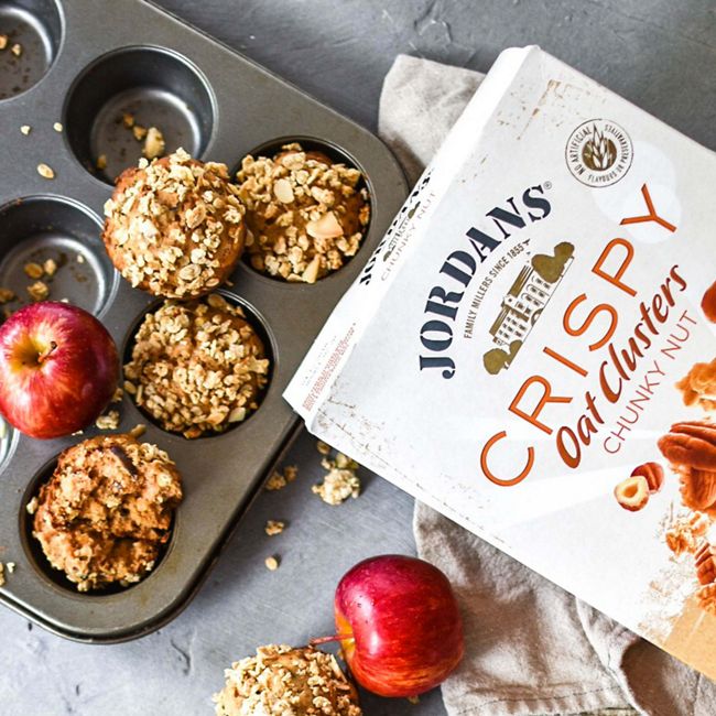 Apple & Oat Cluster Muffins
